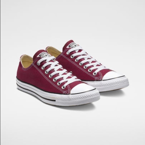 Converse Shoes - Chuck Taylor Converse All Star Low Top Burgundy